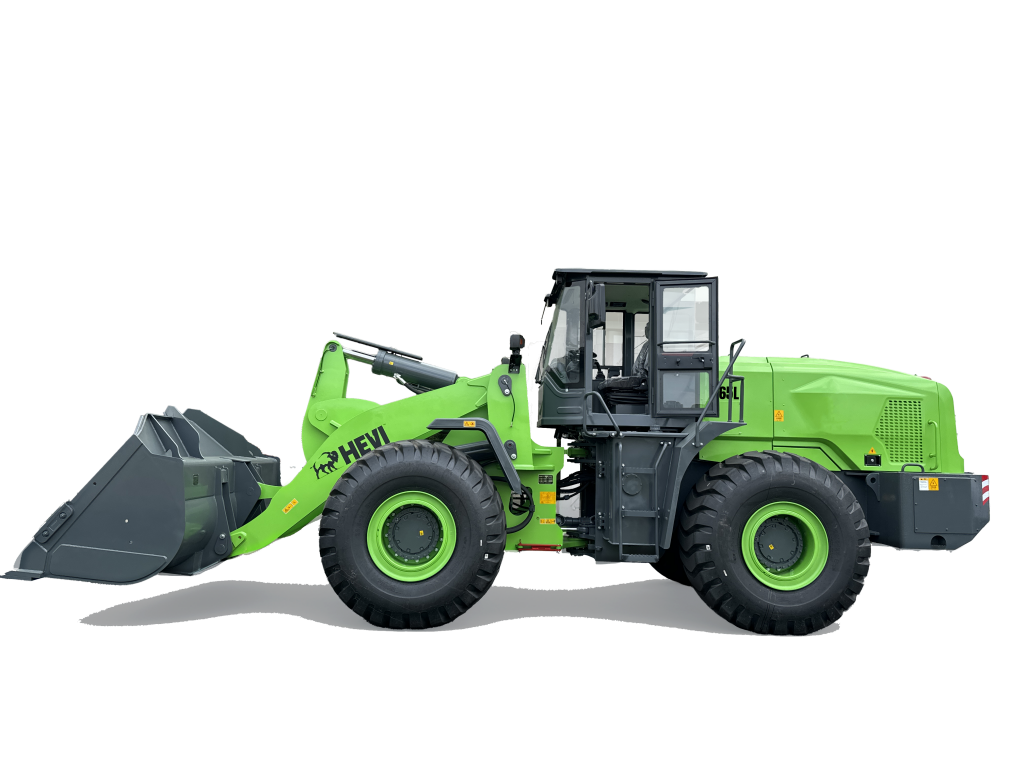 HEVI H65L all electric green wheel front loader