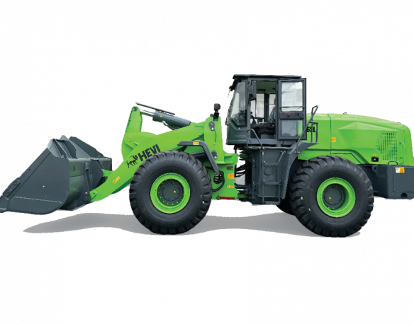 HEVI H65L green wheeled front loader